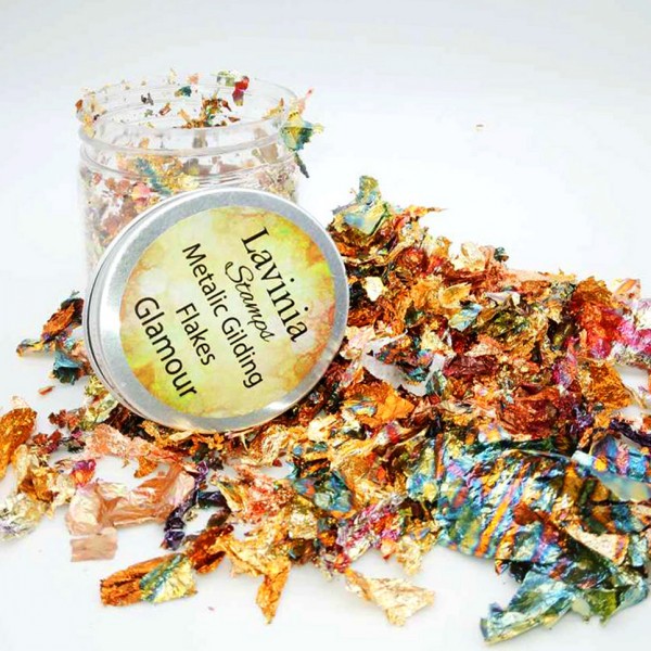 Lavinia Metallic Gilding Flakes - Glamour