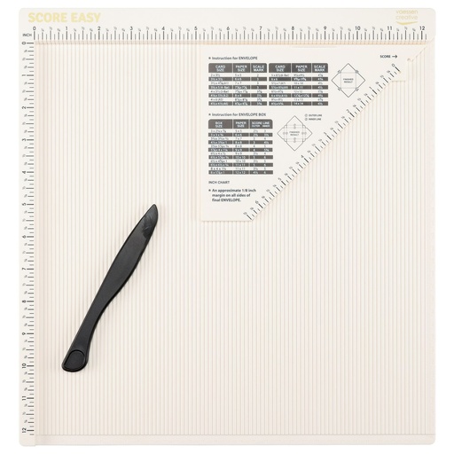 Vaessen Creative Score Easy Rilbord 30,5x30,5cm Offwhite I