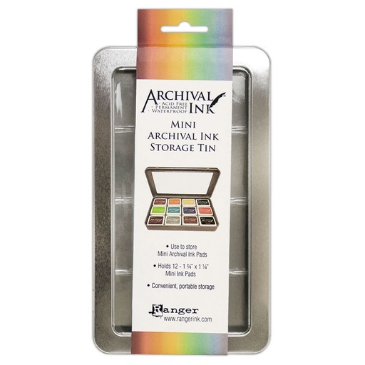 Tim Holtz Mini Archival Ink Storage Tin