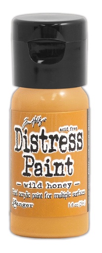 Tim Holtz Distress Paint Flip Top 29ml - Wild Honey