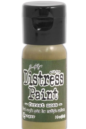 Tim Holtz Distress Paint Flip Top 29ml - Forest Moss