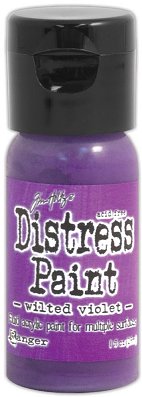 Tim Holtz Distress Paint Flip Top 29ml - Wilted Violet