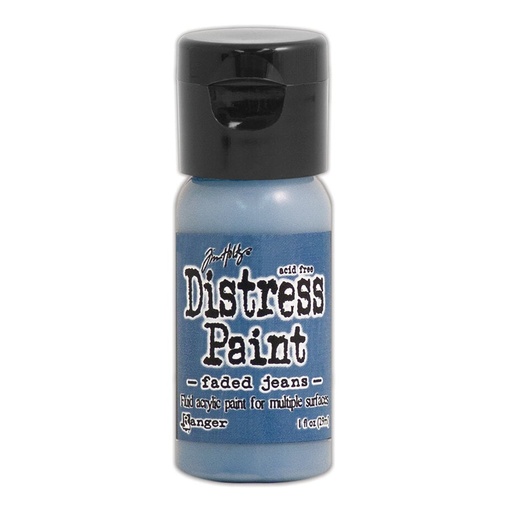 Tim Holtz Distress Paint Flip Top 29ml - Faded Jeans