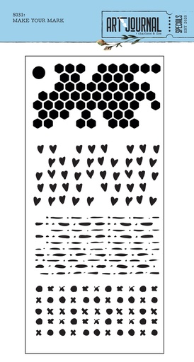 Elizabeth Craft Designs Stencil - Make Your Mark