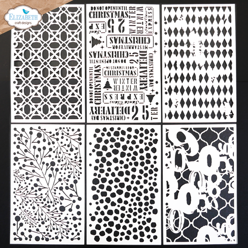 Elizabeth Craft Designs Stencils - S047 Planner Stencils 3