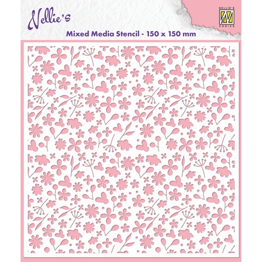 Nellie's Choice Stencils - Spring Flowers