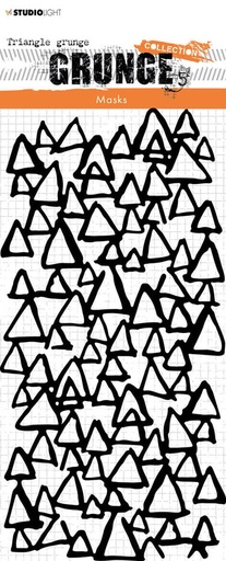 Studio Light Stencils Grunge Masks - SL-GR-MASK111 Triangle Grunge