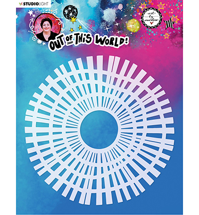 Studio Light Art By Marlene Mask Quicky wheel Out Of This World 200x200mm nr. 46