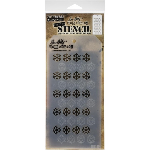 Tim Holtz Layering Stencil - THS135 Shifter Snowflake