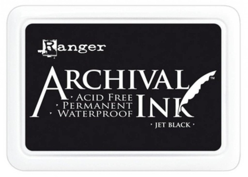 Ranger Archival Ink Pad #0 - Jet Black