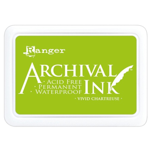Ranger Archival Ink Pad #0 - Vivid Chartreuse