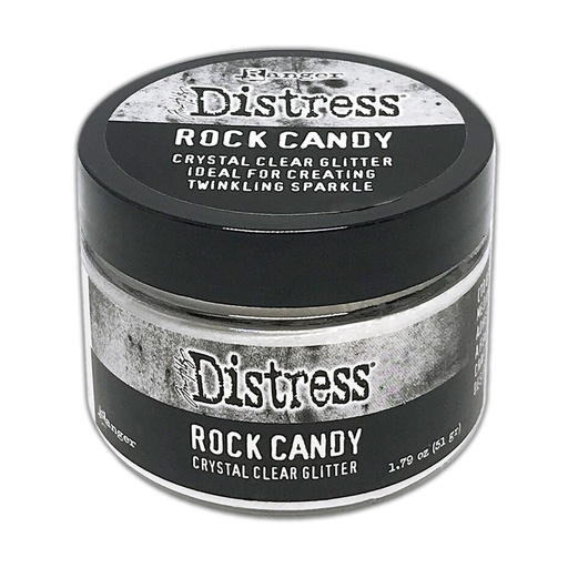 Tim Holtz Distress Stickles Dry Glitter 3oz - Clear Rock Candy