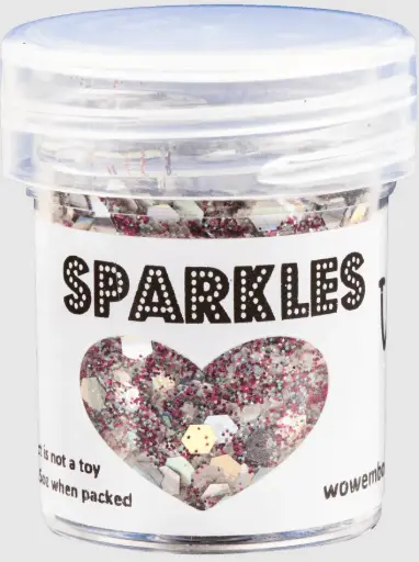 WOW! Sparkles Glitter 15ml - SPRKL033 Flamingo