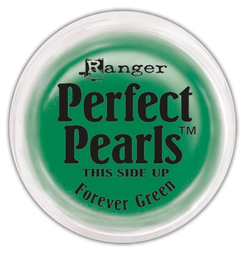 Ranger Perfect Pearls Pigment Powder .25oz - Forever Green