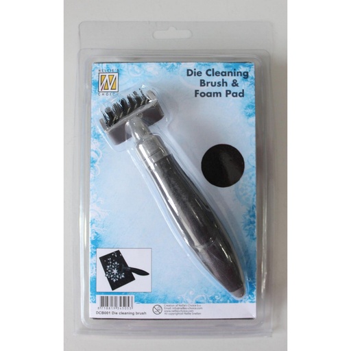 Nellie's Choice Folding Tool Die Cleaning Brush & Foam Pad