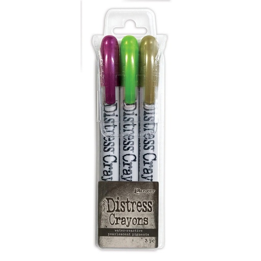 Tim Holtz Distress Crayon Pearl Set 3/Pkg - Halloween Set 4