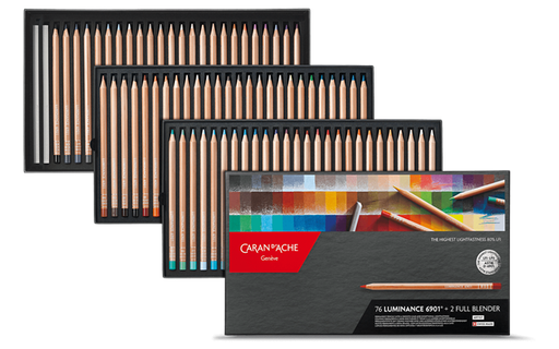 Artist Luminance 6901 Assor.76 Colours + 2 Full Blenders