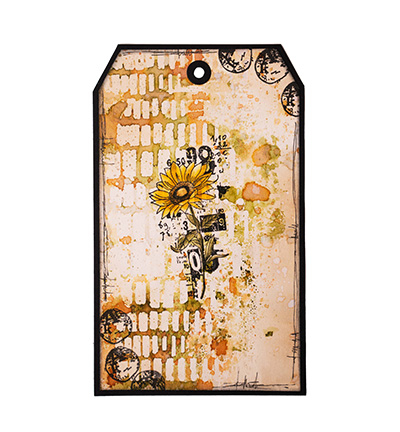 Studio Light Mask Grunge Collection - Lines and Dots nr. 206