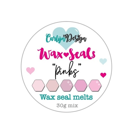 CarlijnDesign Wax Seal Melts 30gr - Pinks