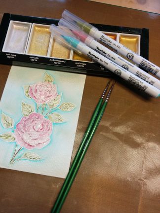 Gansai Tambi Set - 6 Starry Colors