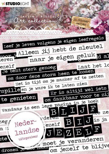 Studio Light Sticker A6 - Jenine's Mindful Art 4.0 nr. 04