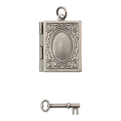 Idea-ology Tim Holtz Assemblage - THA20121 Locket Book and Key 2/Pkg