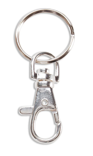 Vaessen Creative Sleutelhanger 3.5cm Zilver