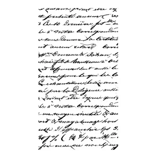 Crafty Individuals Unmounted Rubber Stamps - French Script