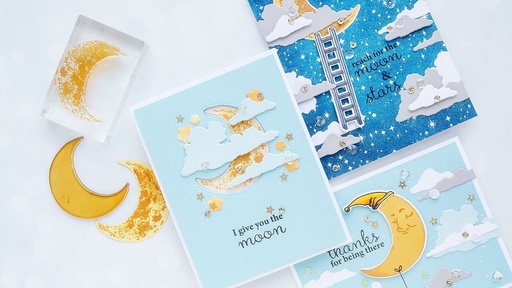 Hero Arts Clear Stamps Color Layering 4"X6" - CM317 Sea & Sky