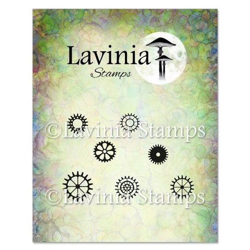 Lavinia Clear Stamps - LAV777 Cog Set 3 Stamp