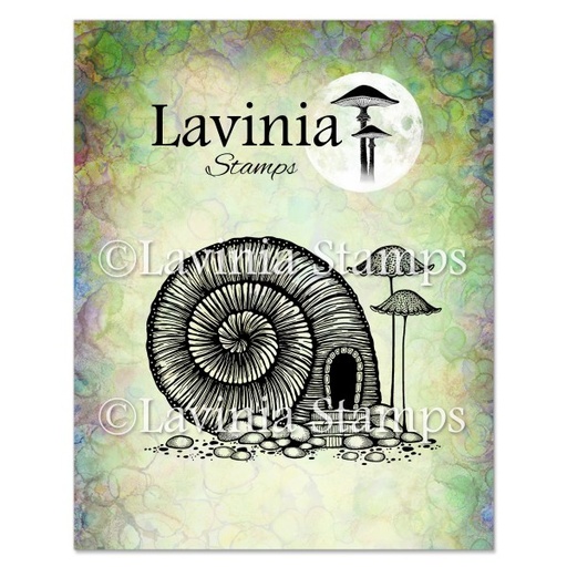 Lavinia Clear Stamps - LAV851 Snail House Stamp