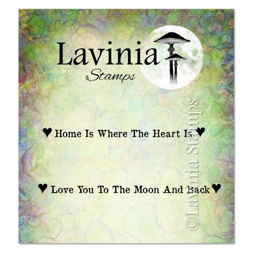 Lavinia Clear Stamps - LAV860 Words from the Heart