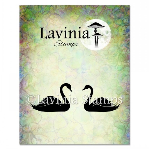 Lavinia Clear Stamps - LAV867 Swans Stamp