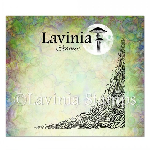 Lavinia Clear Stamps - LAV875 Dragon Tree Root Corner