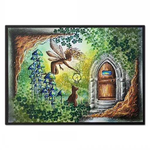 Lavinia Clear Stamps - LAV883 Moss Cap Cluster