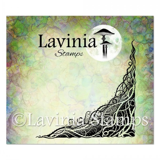 Lavinia Clear Stamps - LAV887 Thorn Vine Corner