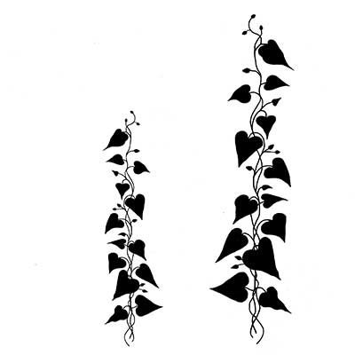 Lavinia Clear Stamps - LAV182 Climbing Ivy