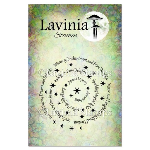 Lavinia Clear Stamps - LAV252 Spiral of spells