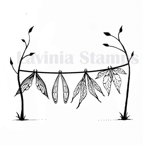 Lavinia Clear Stamps - LAV269 Wet Wings