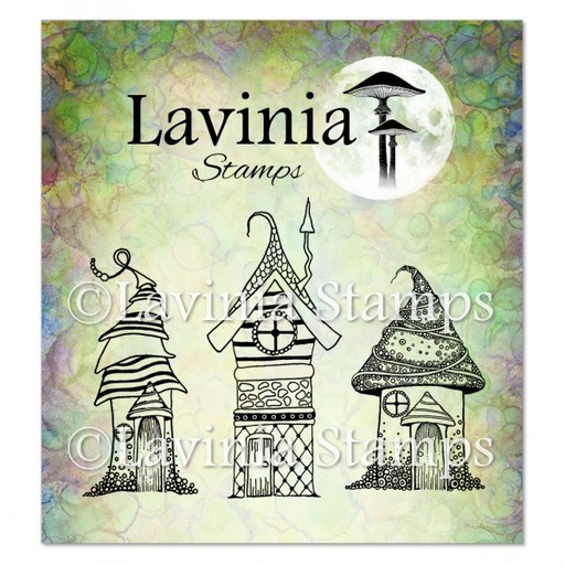 Lavinia Clear Stamps - LAV326 Zen Houses