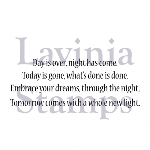 Lavinia Clear Stamps - LAV376 Embrace your Dreams