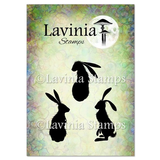 Lavinia Clear Stamps - LAV614 Wild Hares Set Small