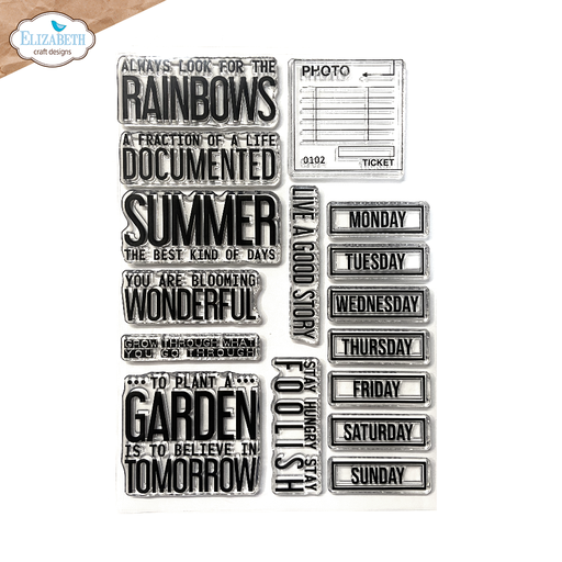 Elizabeth Craft Designs Clear Stamps - CS420 Best Kind Of Days