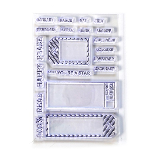 Elizabeth Craft Designs Clear Stamps - CS176 Sidekick Stamps 1