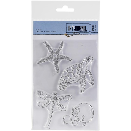 Elizabeth Craft Designs Clear Stamps - Water Creatures
