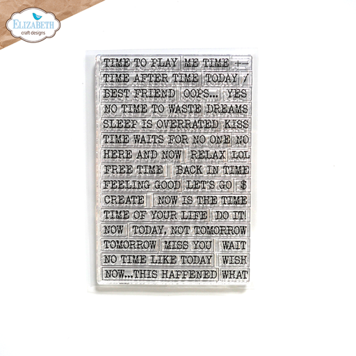 Elizabeth Craft Designs Clear Stamps - CS305 Journal Phrases 2