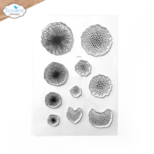 Elizabeth Craft Designs Clear Stamps - CS330 Flower Centers