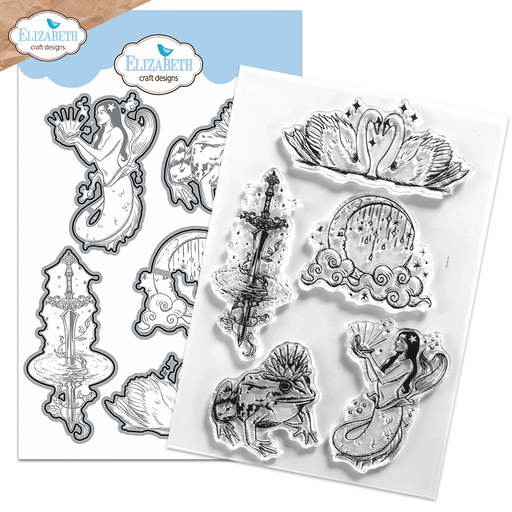 Elizabeth Craft Designs Stamp and Die Set - DS03 Enchanted Lake