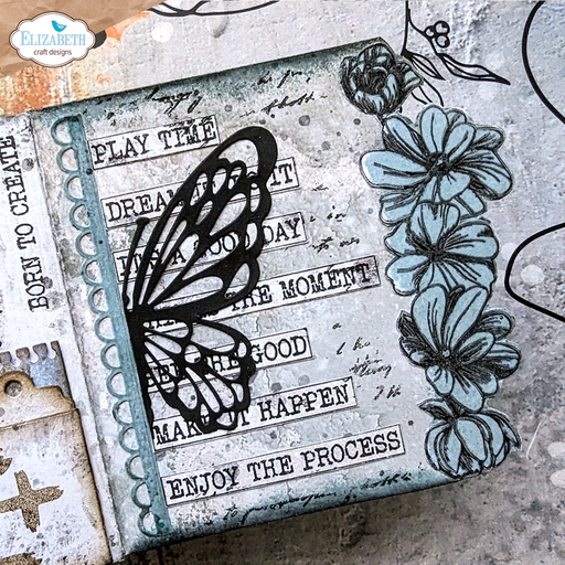 Elizabeth Craft Designs Clear Stamps - CS346 Journal phrases 3