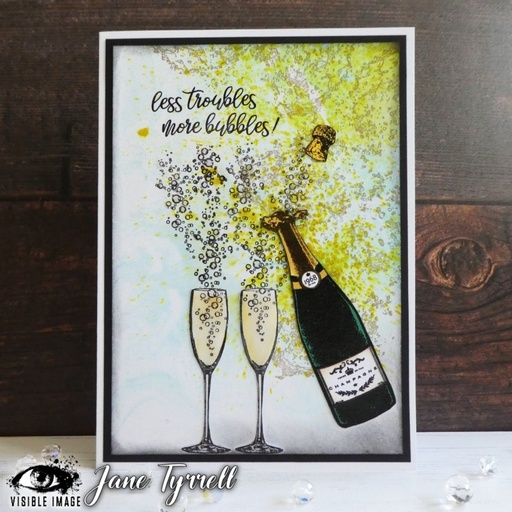 Visible Image Clear Stamps A6 - Anyone For Bubbles